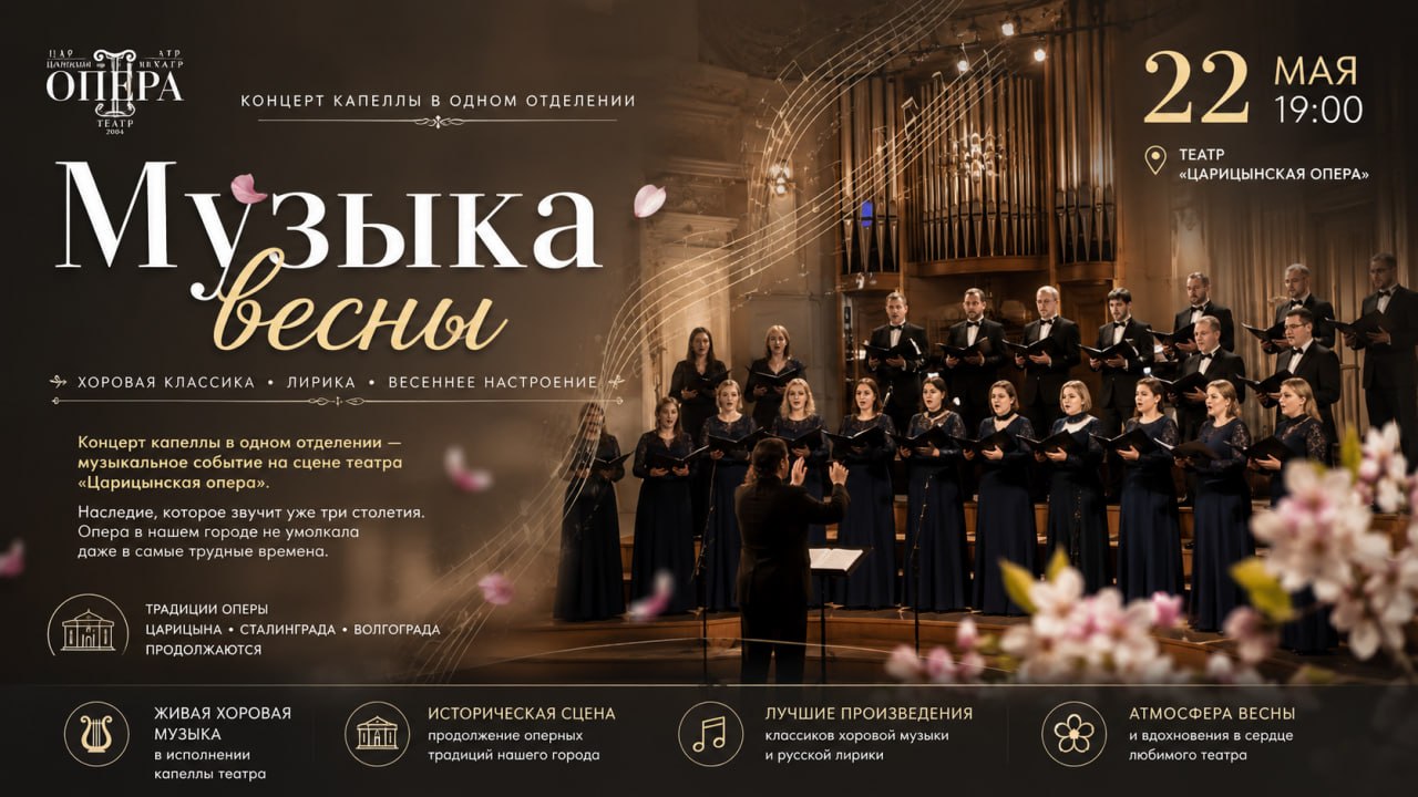 Концерт капеллы в «Царицынской опере»