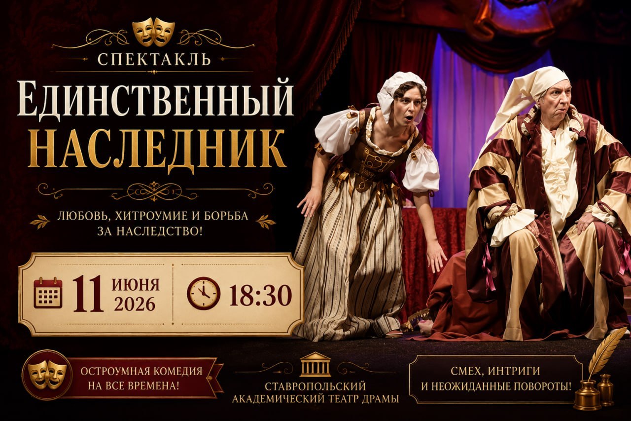Спектакль «Единственный наследник»