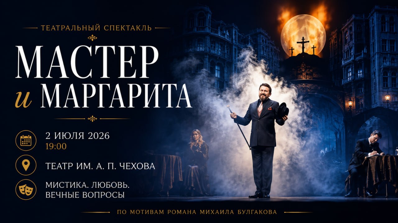 Спектакль «Мастер и Маргарита»